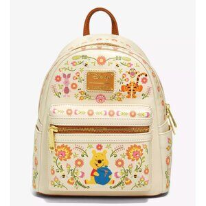 Loungefly Disney Winnie the Pooh Folkart Mini Backpack